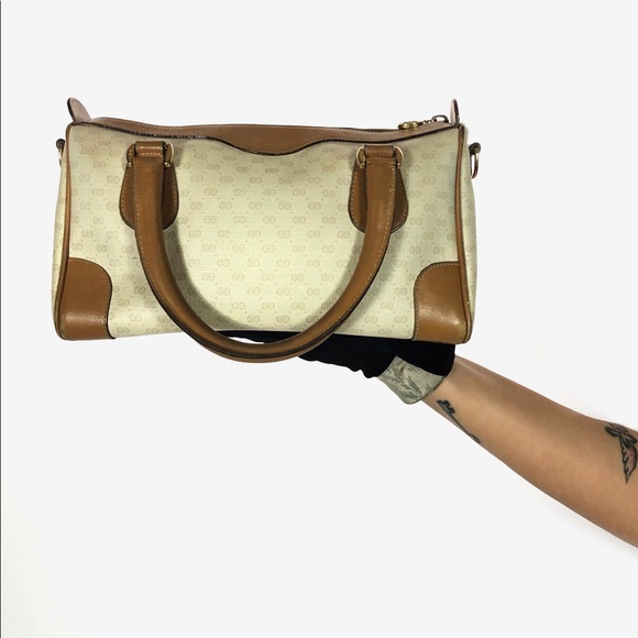 🚫SOLD•Ⓜ️🚫 Vintage GUCCI Doctor Satchel Bag TPIBS - Picture 2 of 8